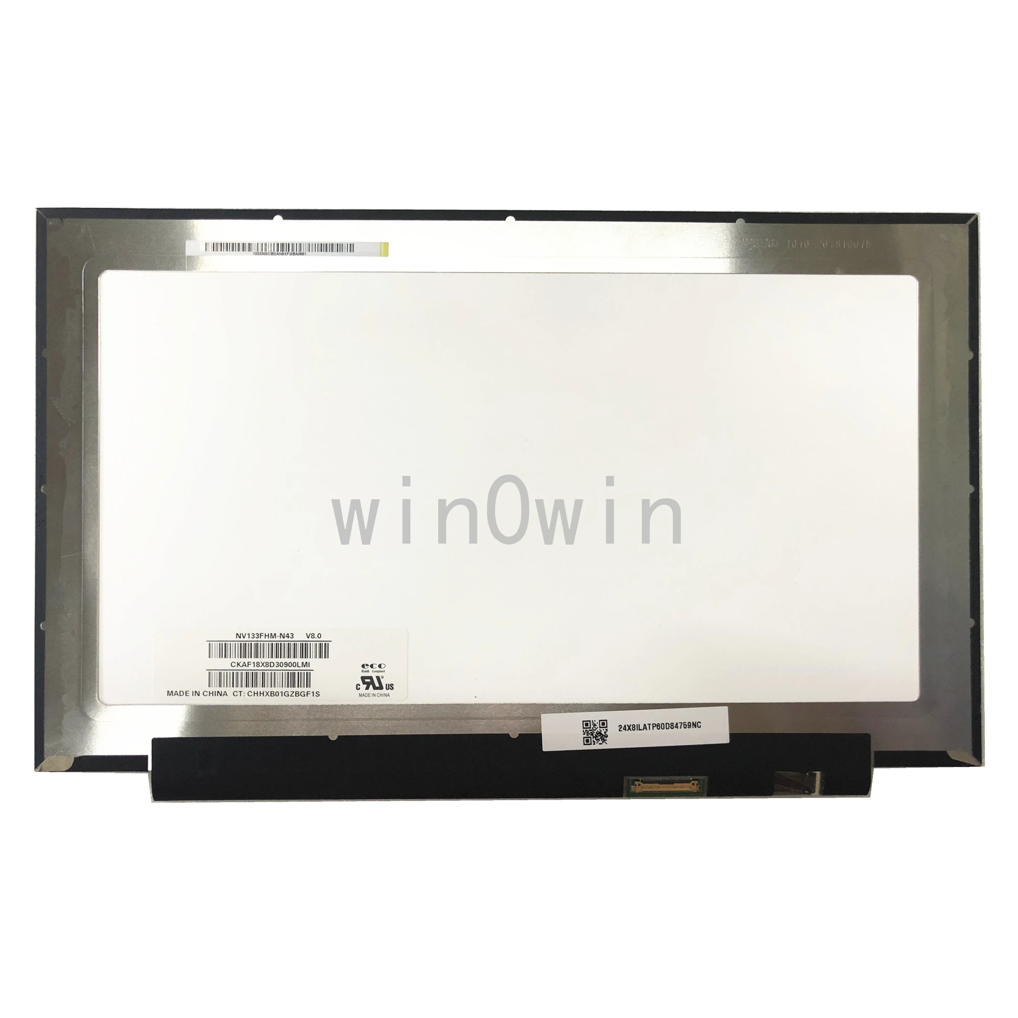 

NV133FHM-N43 V8.0 NV133FHM N43 ЖК-экран для ноутбука EDP 30-контактный 1920*1080 IPS без отверстий для винтов