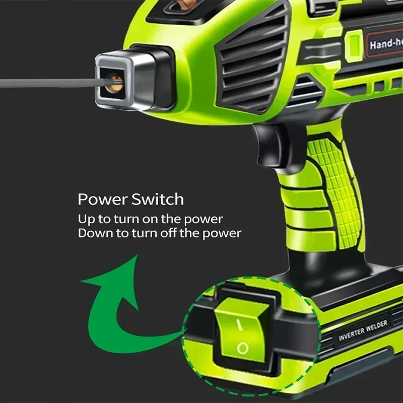 4600W Electric Welding Machine Arc Welder 110V/220V±15% Electric Welder Handheld Portable Integrated Spot Welding Machine Tools 4