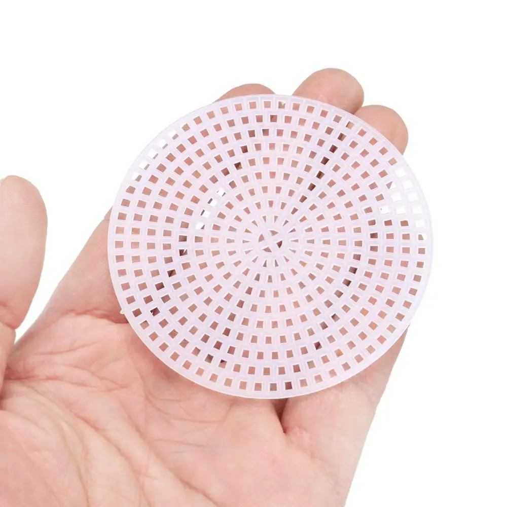 White Assistant Accessories for Weaving Bags Knitted Piece Grid Plate Woven Material