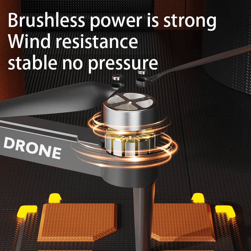 E88 PRO Brushless Motor Drone 8K Drone with camera Obstacle Avoidance optical flow remote control drone Dual camera Mini drone drone quadcopter