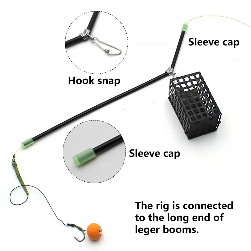Method Pellet Feeder Rig Setup Fishing Accessories Kit: Carp