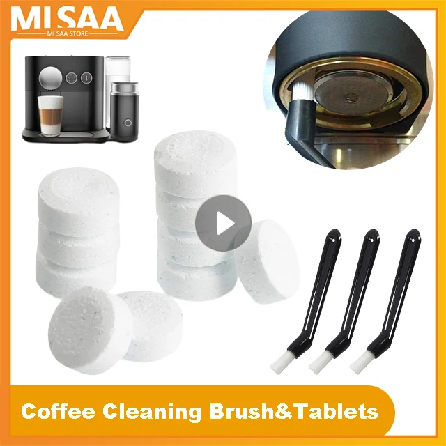 Decalcificante e detergente per macchine Urnex Nespresso-Kit di  decalcificazione e pulizia a 2 fasi - AliExpress