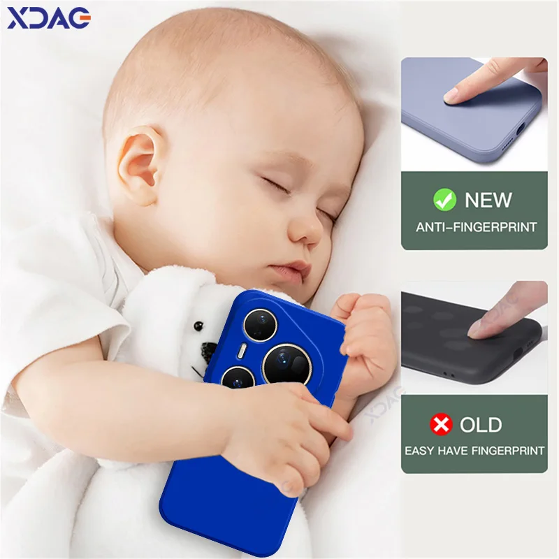 Premium Liquid Silicone Armor Case - Luxury Soft Square Design with Advanced Lens Protection