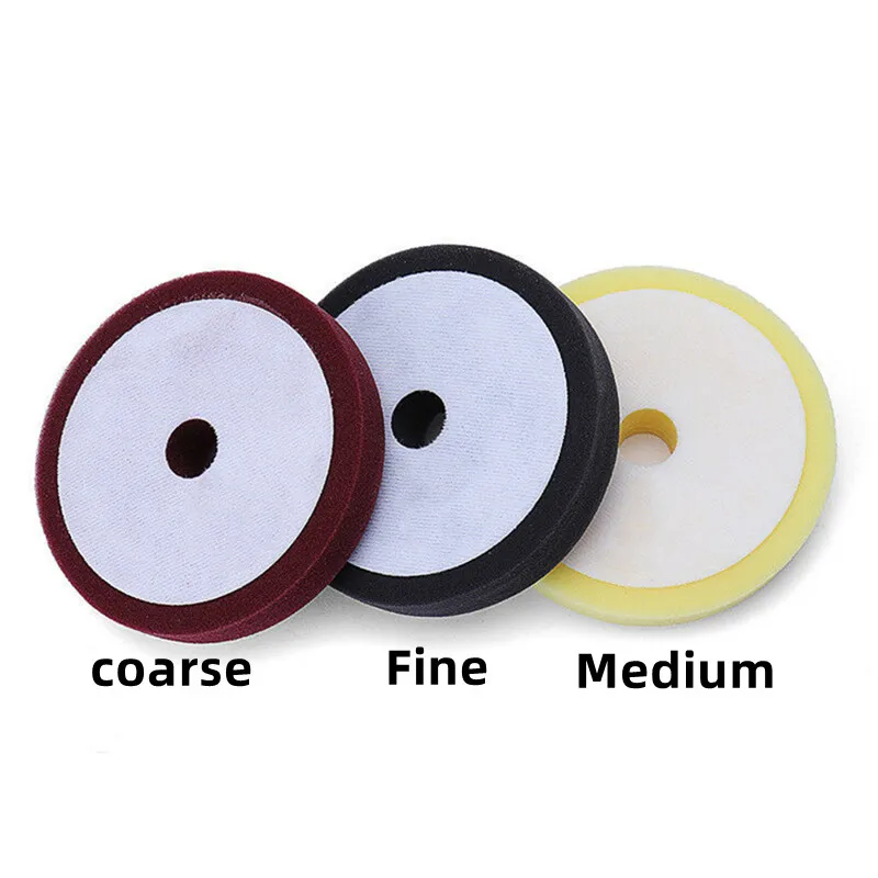 Polishing Pads Flat Foam Sponge Waxing Pad Kit Tool For Car Polisher er Auto Care ing Pads 1pcs 6/7 Inch car polishing pad car polish pad car polishing sponge polishing sponge set polishing wheel disc polishing wheel kit