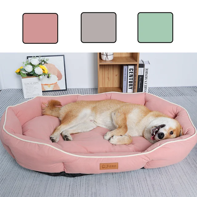 S7376b412d2d24cb6ac4735d0a69a002eI.png Pet Sofa Sleeping Bed Large Dog Bed House for Cats Big Space Dog Sofa Sleeping Mat Winter Warm Dog Cushion