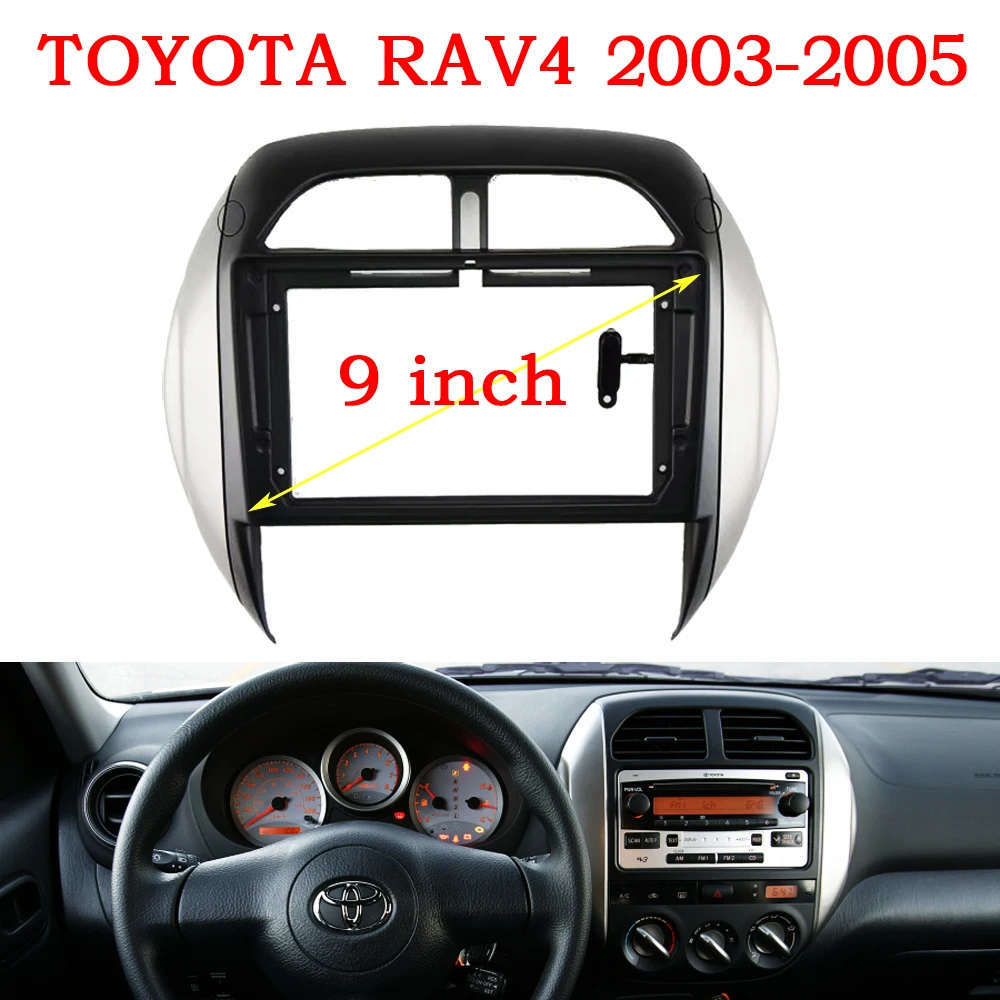 Ÿ RAV4 2003-2005  9 ġ ڵ þ  г,  ŰƮ ġ þ ܼ   ÷Ʈ 9 ġ Ʈ Ŀ
