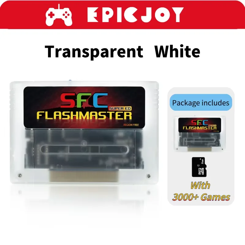 スーパーファミコンゲームカード 3000 in 1、8GB TFカード付き