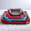 Warm Kennel, Paw Print Pet Mattress, Plush Cat and Dog Sleeping Mat