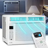 6000 BTU Window Air Conditioner, ac window unit with Washable Filter, Remote, Dehumidifier, Fan, Cools Up to 250 Square F 1