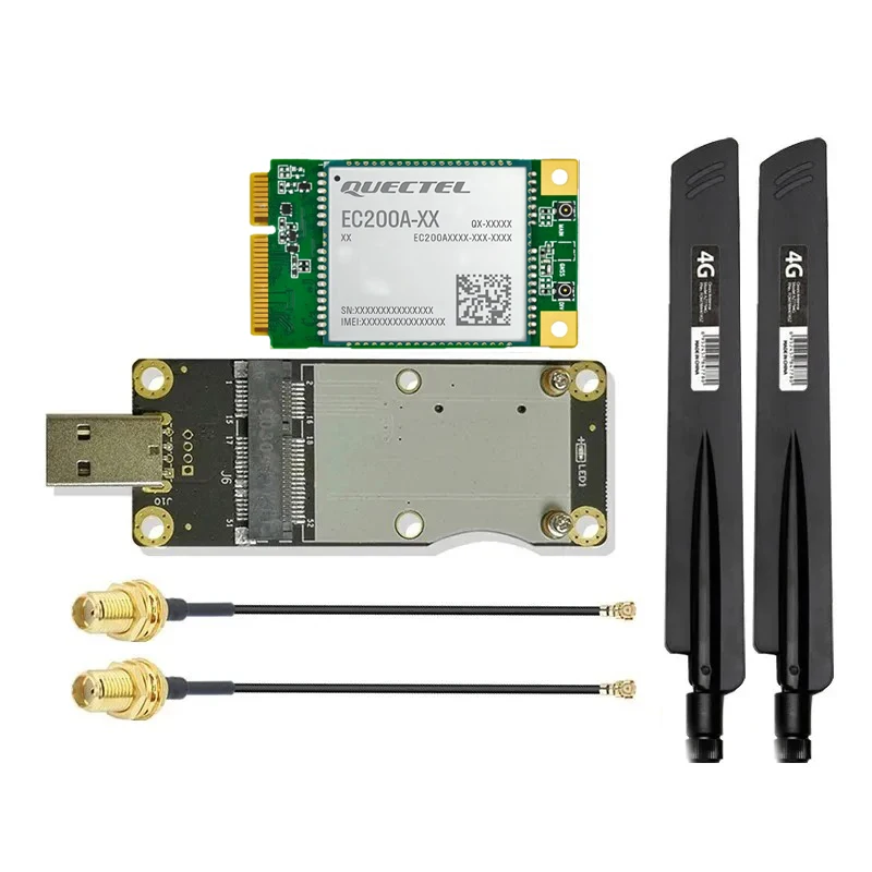 

New Original Quectel EC200A-AU LTE Cat4 MINI PCIE Module Compatible with EC25-AU EC21-AU UC200A-GL UMTS HSPA+ EC21-AUX Modem