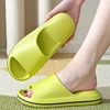 Women Summer EVA Slipper Solid Color couple Beach slippers 2024 Solid Color Flat Sandals Non-slip Bathroom Slippers Pantuflas 1