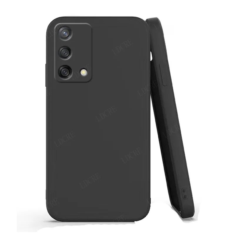 Para OPPO A72 IMITACIÓN SÓLIDA IMITACIÓN LÍQUIDO Líquido de silicona Funda  protectora a prueba de caídas