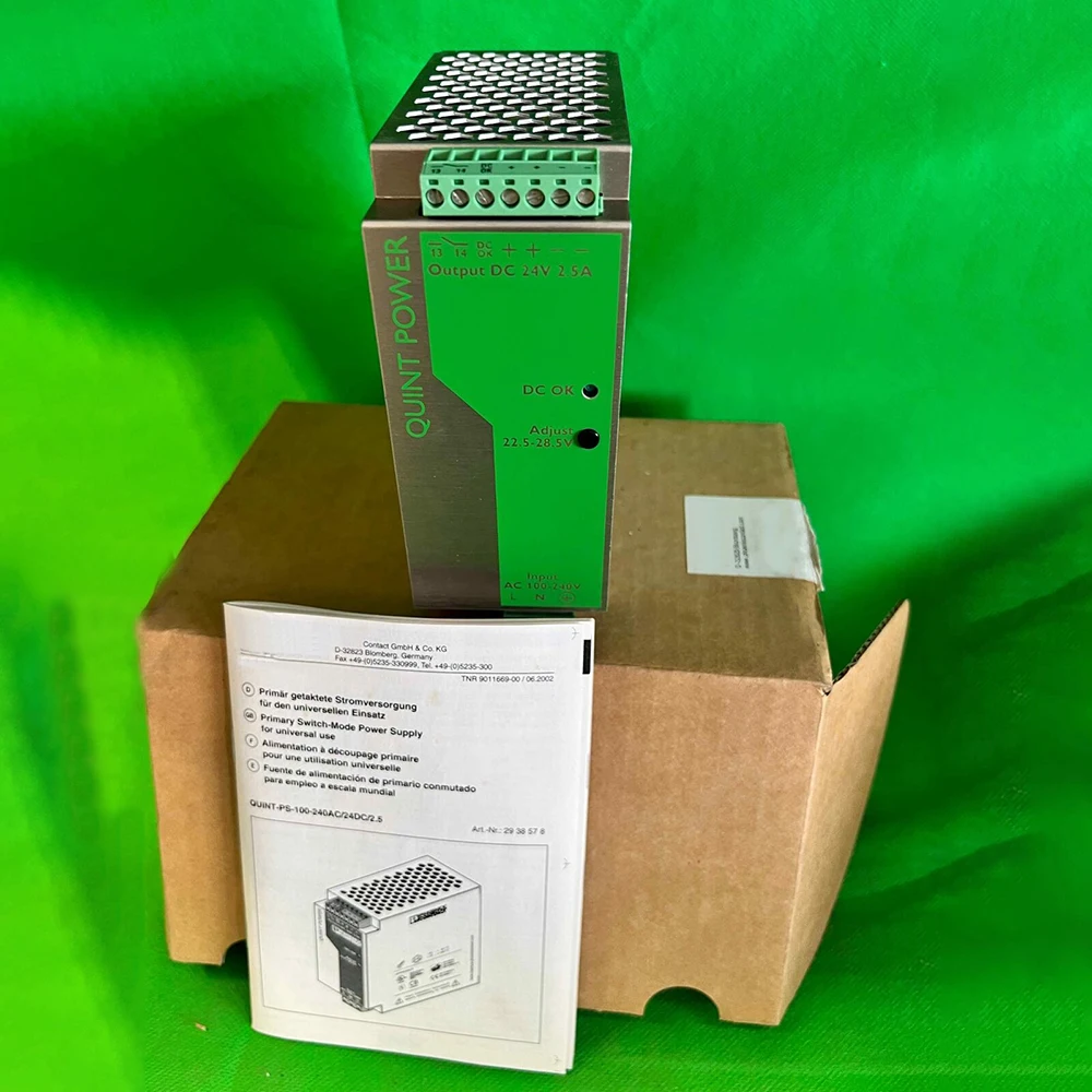 High Quality 2938578 QUINT-PS-100-240AC/24DC/2.5 QUINT POWER 24VDC/2.5A For Phoenix Switching Power Supply Fast Ship 4 High Quality 2938578 QUINT-PS-100-240AC/24DC/2.5 QUINT POWER 24VDC/2.5A For Phoenix Switching Power Supply Fast Ship - Image 2