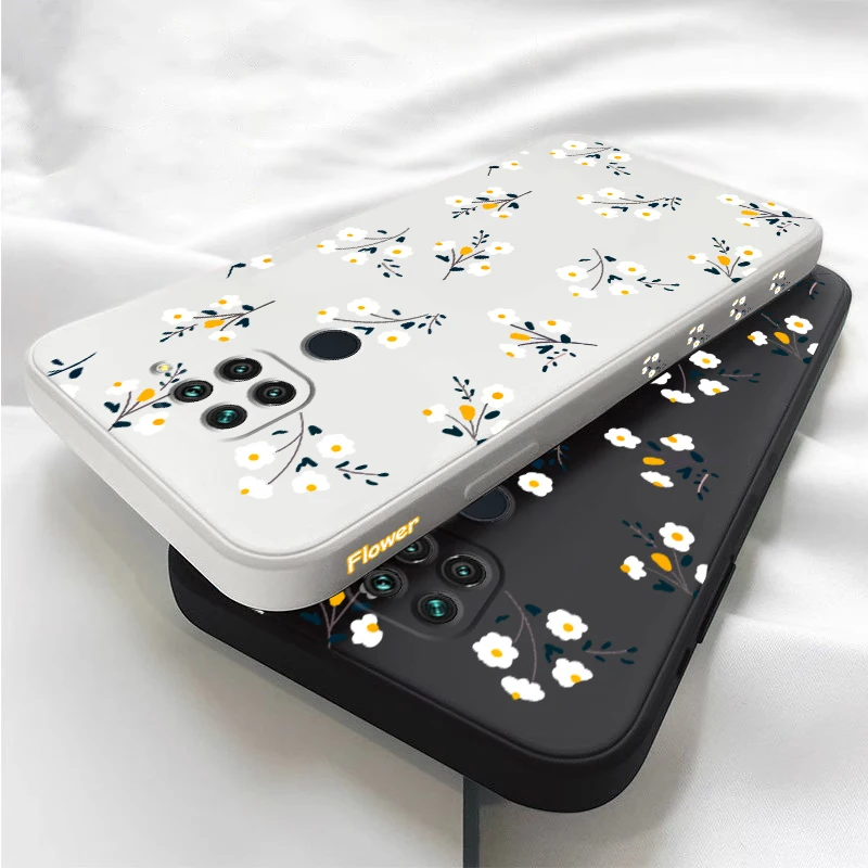 Stunning Flower Silicone Phone Case - Elegant Protection Cover