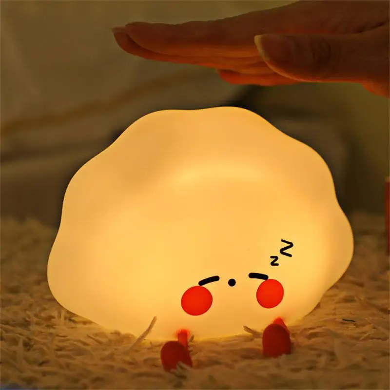 

Usb Charging Night Light Soft Silicone Pat Light Silicone Lamp Lighting Silica Gel Led Night Light Charging Battery Life