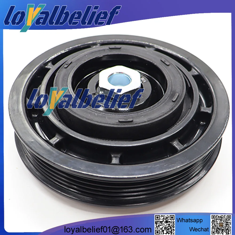 6 Ses14C Frizione Compressore Ac Per Kia Optima Mk4 Jf 1.7 Crdi D4Fd 97701D4300 97701-D4300 Cg447250-0541 4472500541