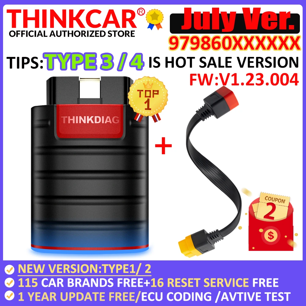 car battery trickle charger Thinkcar Thinkdiag Old Version All System Software Free 1Year Car Diagnostic Tool Bluetooth OBD2 Scanner Easydiag Thinkdiag Mini high quality auto inspection equipment