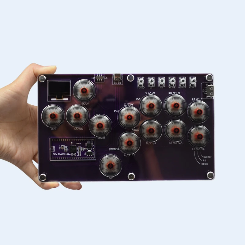 Hitbox Covers Sodd Custom Game Per Ps4 /Ps5/Switch/Pc Raspberry Pi Axis Fighting Keyboard