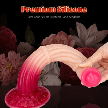 Realistic Horse Dildo Silicone Long Animal Penis Strap on Dildo Colorful Suction Cup Dildo Anal Sex Toys for Men Women Couples 3