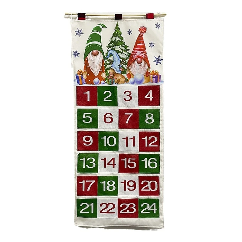 

Christmas Advent Calendar Advent Calendar with 24 Pockets 24 Days Countdown