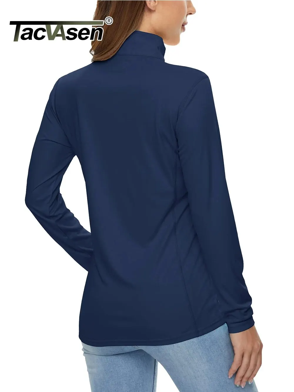 Women Long Sleeve Sport T Shirt UPF50+ UV Sun Protection Quick Dry Workout Hiking Athletic Tee Rash Guard Tops