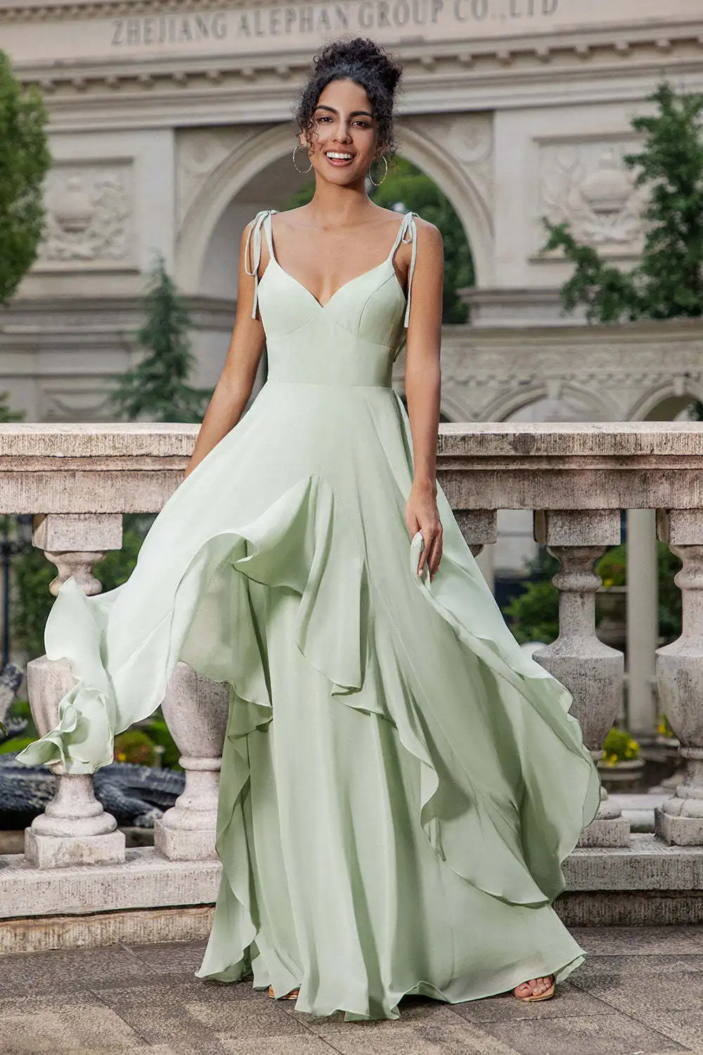 black formal dresses with sleeves Black Prom Dresses V-Neck Puffy Sleeves A-Line Evening Gown