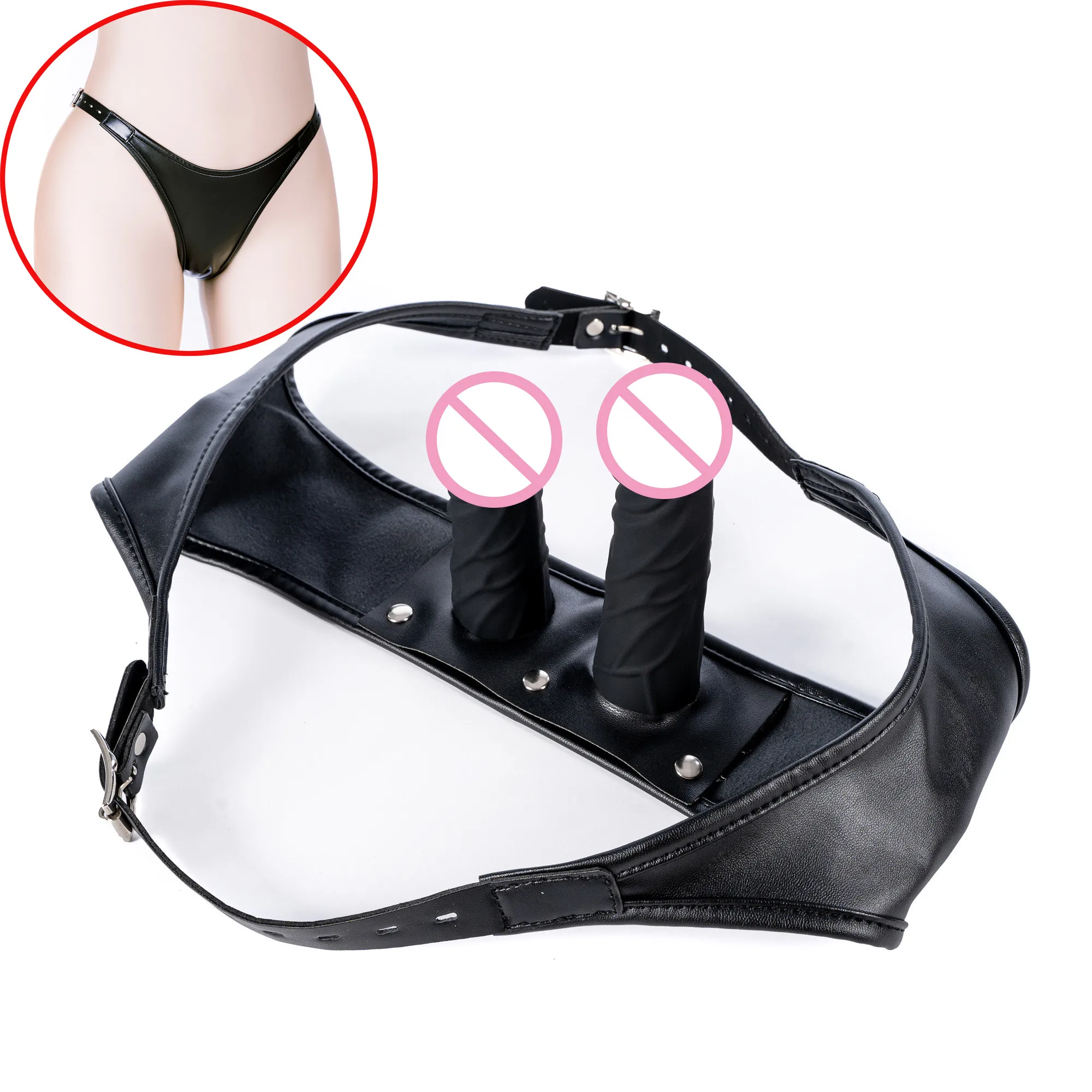 lesbisch dildo Bossoftoys - 52-00011 - Vibrator voor lesbisch koppel - Seraph roze - 100%  waterdicht main image 1