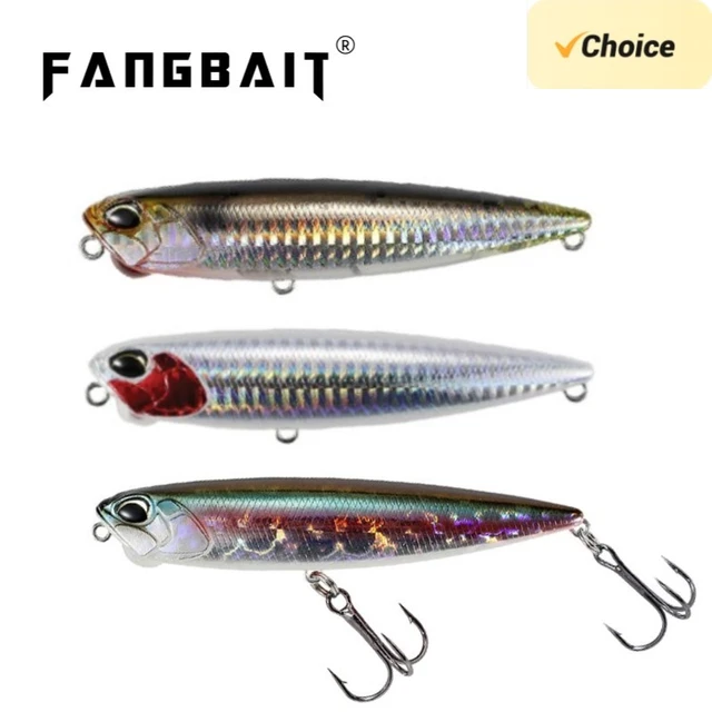 Fangbait Reals Pencil 2024 Lure 100mm 14g Topwater Fishing Duo