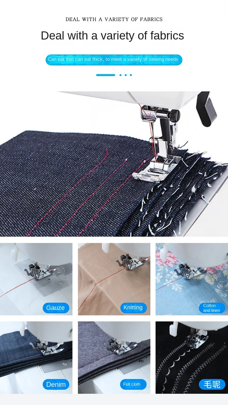 Heavy Machine 80H Home Electronic Fully Automatic Sewing Machine Desktop Multi f