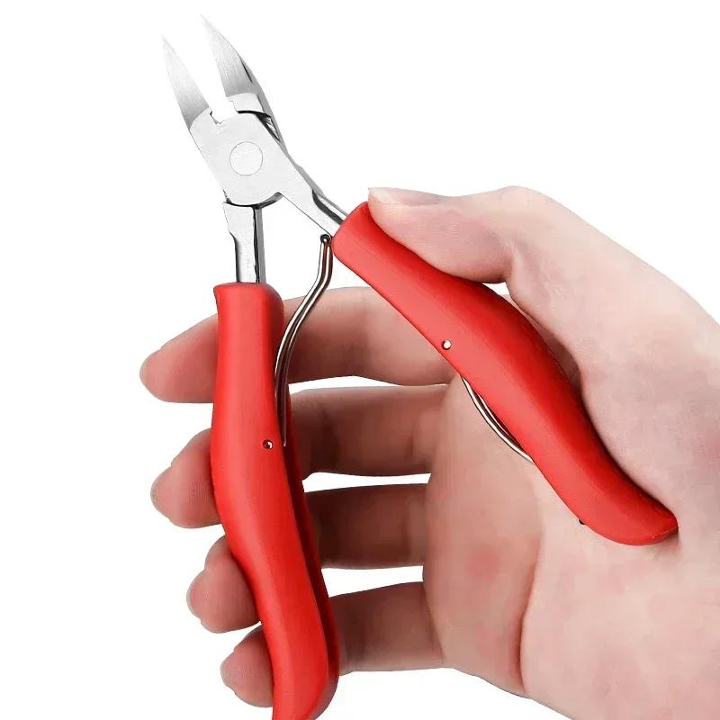 Professional Toenail Nipper for Thick and Ingrown Nails - Precision Pedicure and Manicure Tool