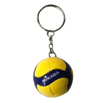 1Pc PVC Volleyball Key Chain Mini Ball Creative Cartoon Sports Keychain Souvenir Beach Ball Car Keyring Boyfriend Gift Accessory 1 1Pc PVC Volleyball Key Chain Mini Ball Creative Cartoon Sports Keychain Souvenir Beach Ball Car Keyring Boyfriend Gift Accessory 1