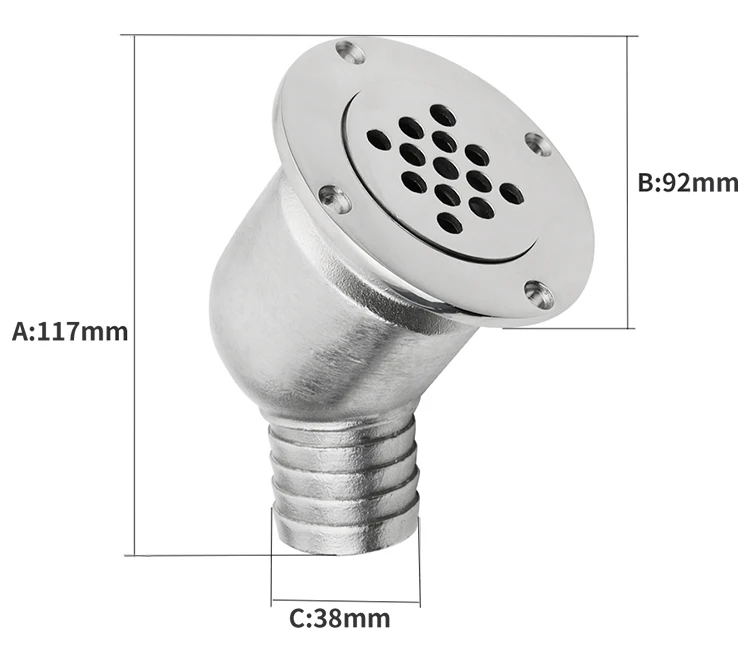 CAPUCHON DE PRISE de scupper pratique pour vanne de vidange bateau