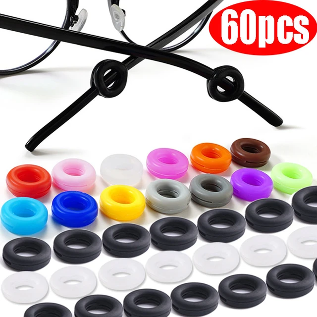 Silicone World Large Silicone Glasses Legs Non-slip Cover Eyewear Anti Slip  Ear Hook Temple Tip Holder Eye Glasses Accessories