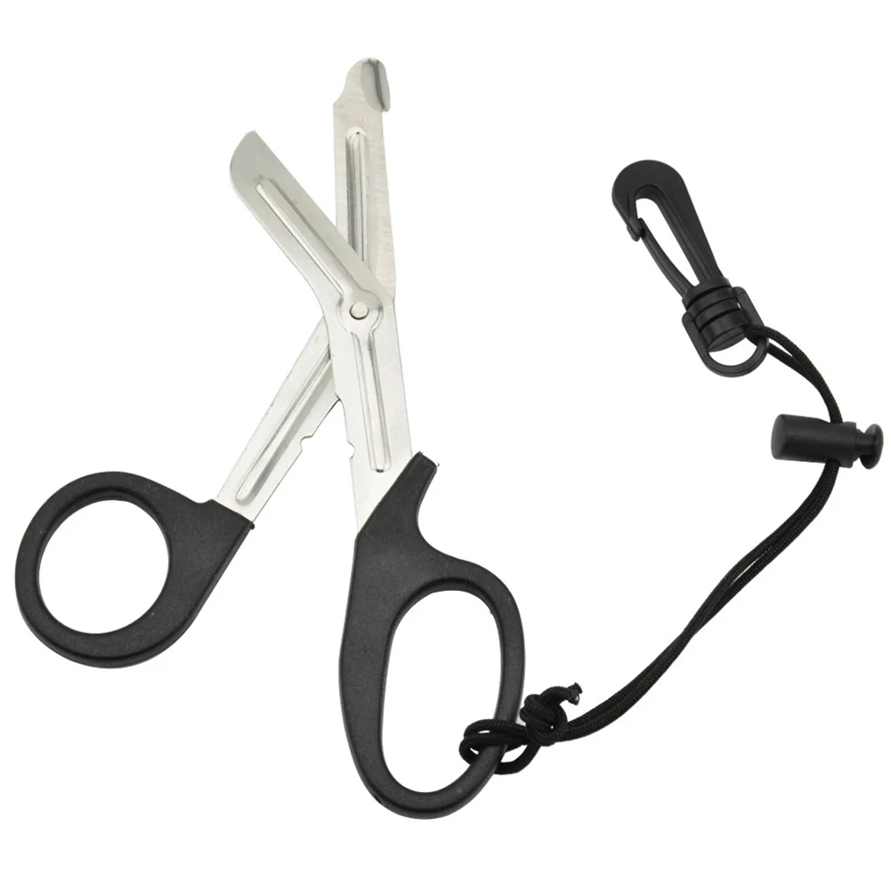 Scissors Tool 420 Stainless Steel Diving Scissors Escape Tool Fishing Net Line Cutter Sea Water Resistance