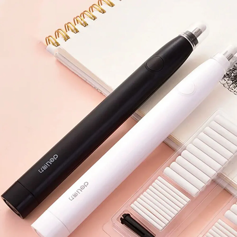 

Electric eraser 2 kinds of refills can be thick or thin electric eraser automatic portable eraser