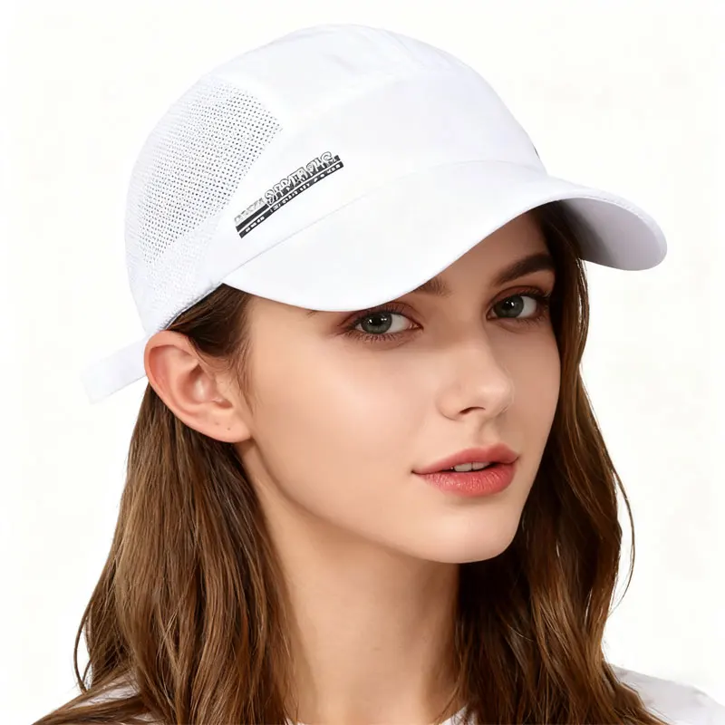 Breathable mesh summer hat quick-dry outdoor sports sunshade and sunscreen baseball cap