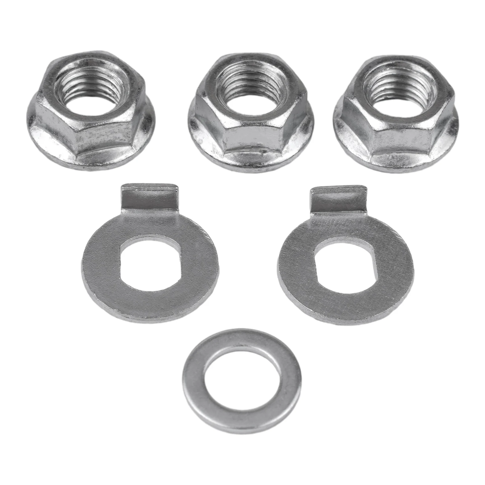 

Ebike Nut 1 Set Nuts Silver 12mm (M 12) For 250W-1000W Motors For Bicycle Replacement For E-bike For Electric Bike