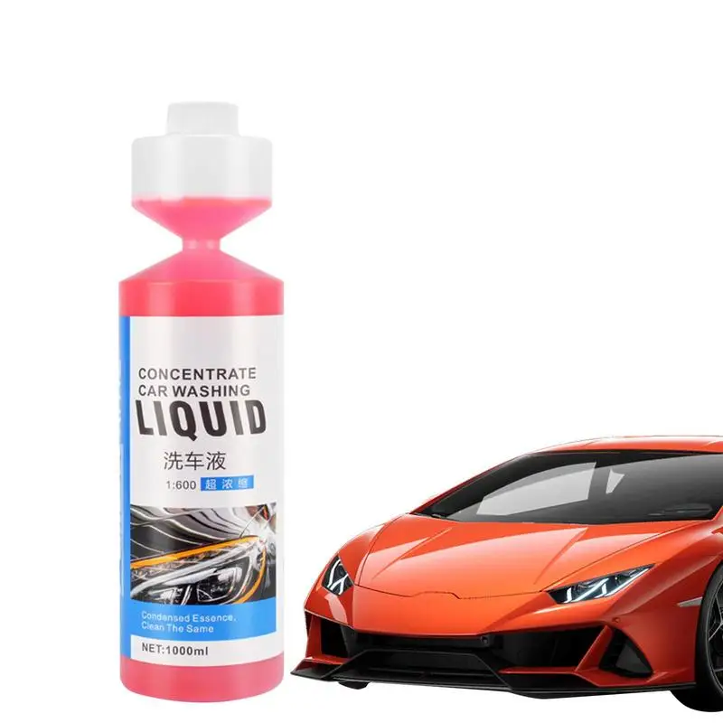 

Car Washing Liquid Concentrate Foaming Soap Foam Cleaner Wash Foam Exterior Care Cleaning Supplies 1000ML For Car Cleaning
