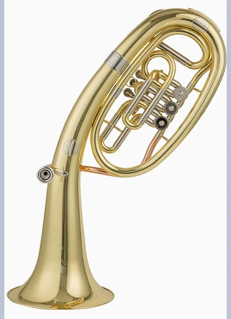 BACH 530 580 Baritone Horn Brass gold-plated tenor Baritone B-flat professional 3/4 key performance instrument trumpet horn