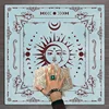 Tarot Sun and Moon Home Decoration  Tablecloth  Divination Altar Board Game Lucky Scarf  Cloth 3