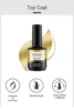 ROSALIND 15ml Top Coat Gel Polish UV LED Lamp Soak Off Top Coat Long Lasting Nail Art Decorations Gel Nail Polish 2