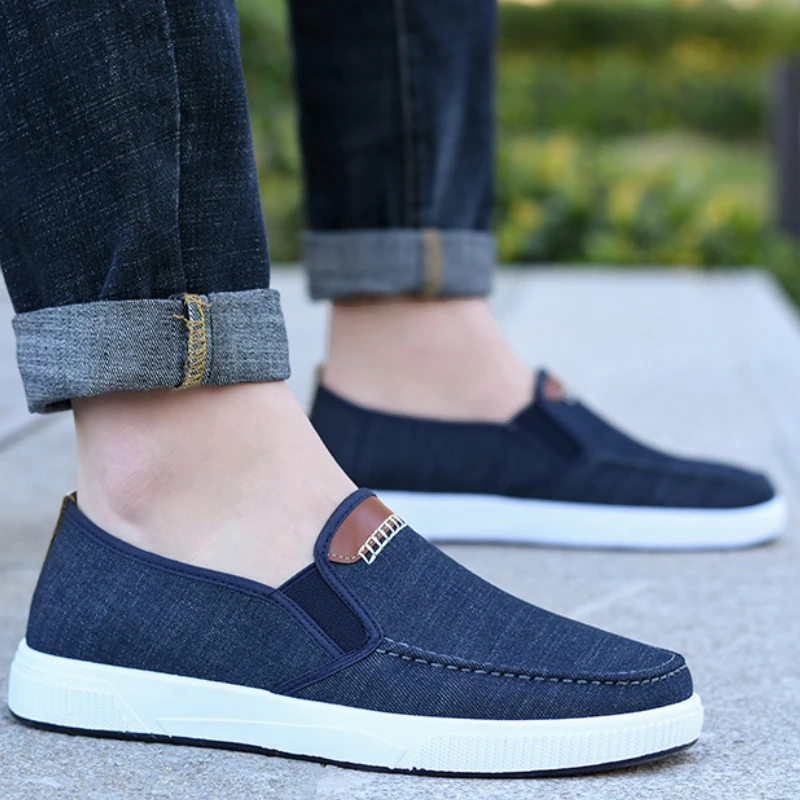 

мужские кросовки обувь мужская летняя беговые кроссовки муж Мужские парусиновые туфли, мягкая подошва, удобные дышащие, повседневная обувь на плоской подошве, лоферы с круглым носком для вождения, весна