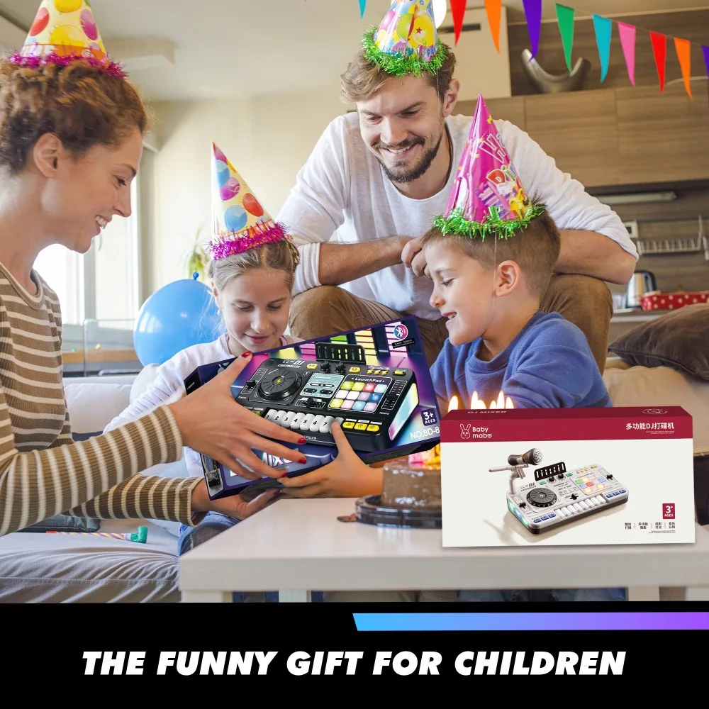 Kids DJ Mixer Keyboard 3