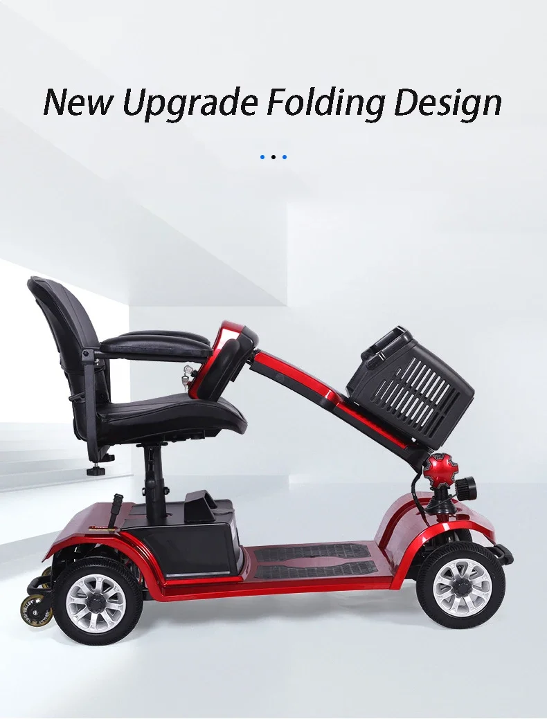 Dragonfly(X-01 ) 250W motor Electric Scooter Disabled Handicapped Folding Mobility Scooter