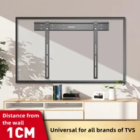 Ultra thin Universal TV Wall Mount For 26-90" Flat/Curved Screens TV Bracket Loading Max 80kg VESA 100x100-800x400mm TV Stand - Image 2