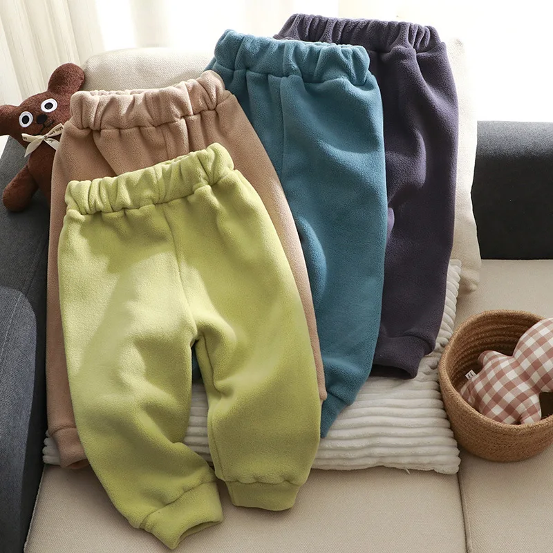 Generisch 2025 Pantalon Garçon Cordon De Serrage Pantalon De Jogging Élastique Coton Jogging Actif Pour Enfants