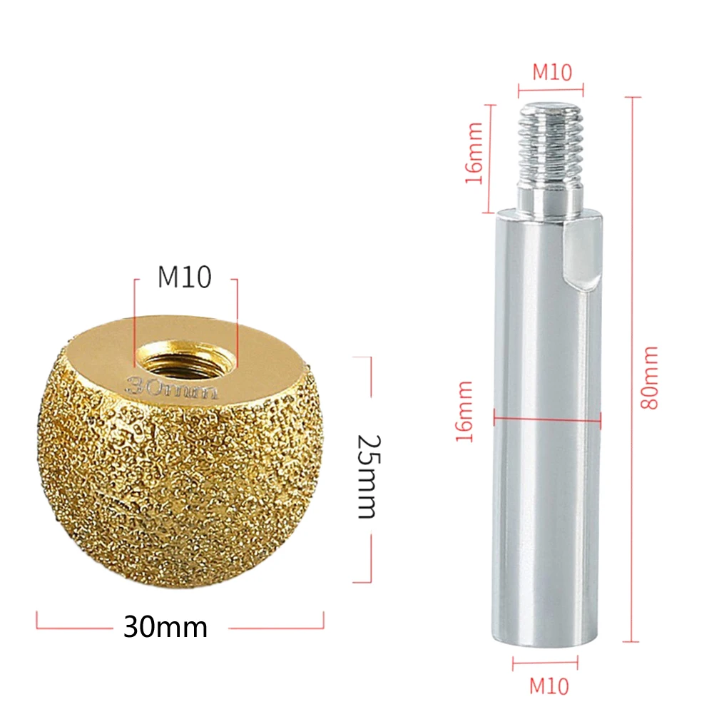 

Diamond Brazed Round Grinding Head Marble Cobblestone Inner Circle Stones Engraving Internal Hole Mushroom Heads