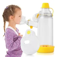 Aerochamber MSK pour enfant et adulte, chambre d'inhalation pour asthme, atomiseur, réservoir de nébulisation à air comprimé 3