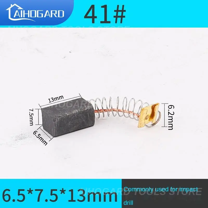 

1PCS Graphite Brush Replacement Parts Electric Hammer Drill Graphite Brush Cutting Polishing Machine Power Tool Electric Tools