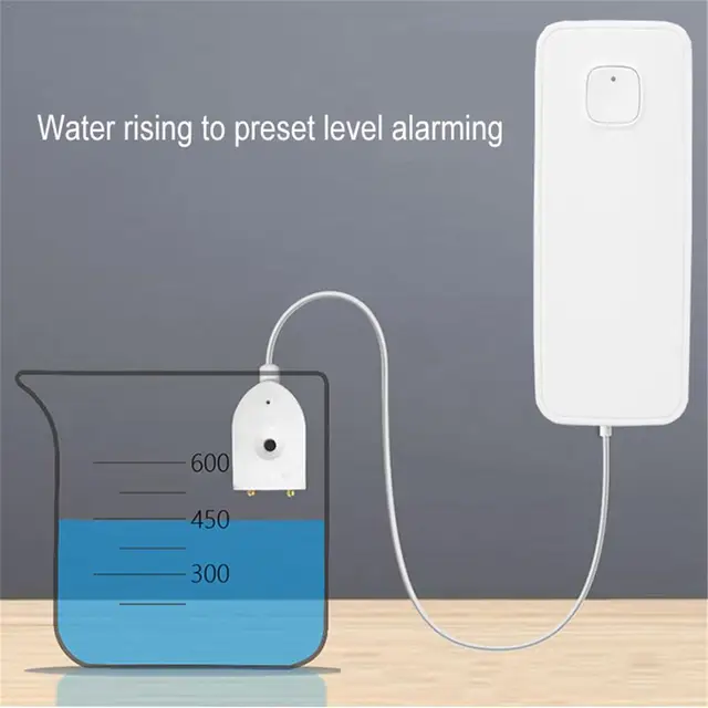 Tuya Smart Flood Leakage Sensor Remote Monitor WiFi Water Overflow Level Detector Water Leak Sensor Security Sound Alarm System 4